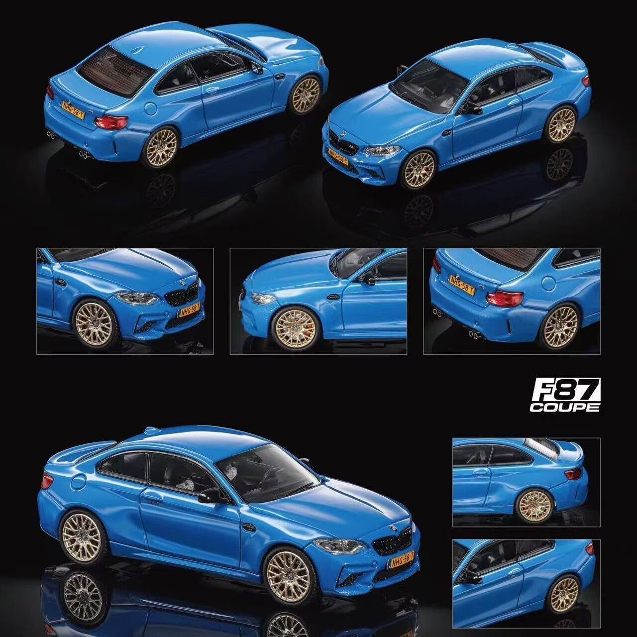 BMW F87 M2C — Every Detail Matters 🖤 | MORTAL 1:64