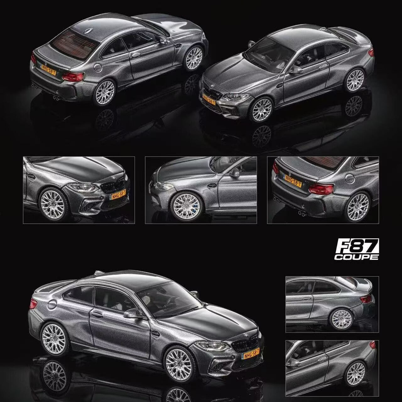 BMW F87 M2C — Every Detail Matters 🖤 | MORTAL 1:64