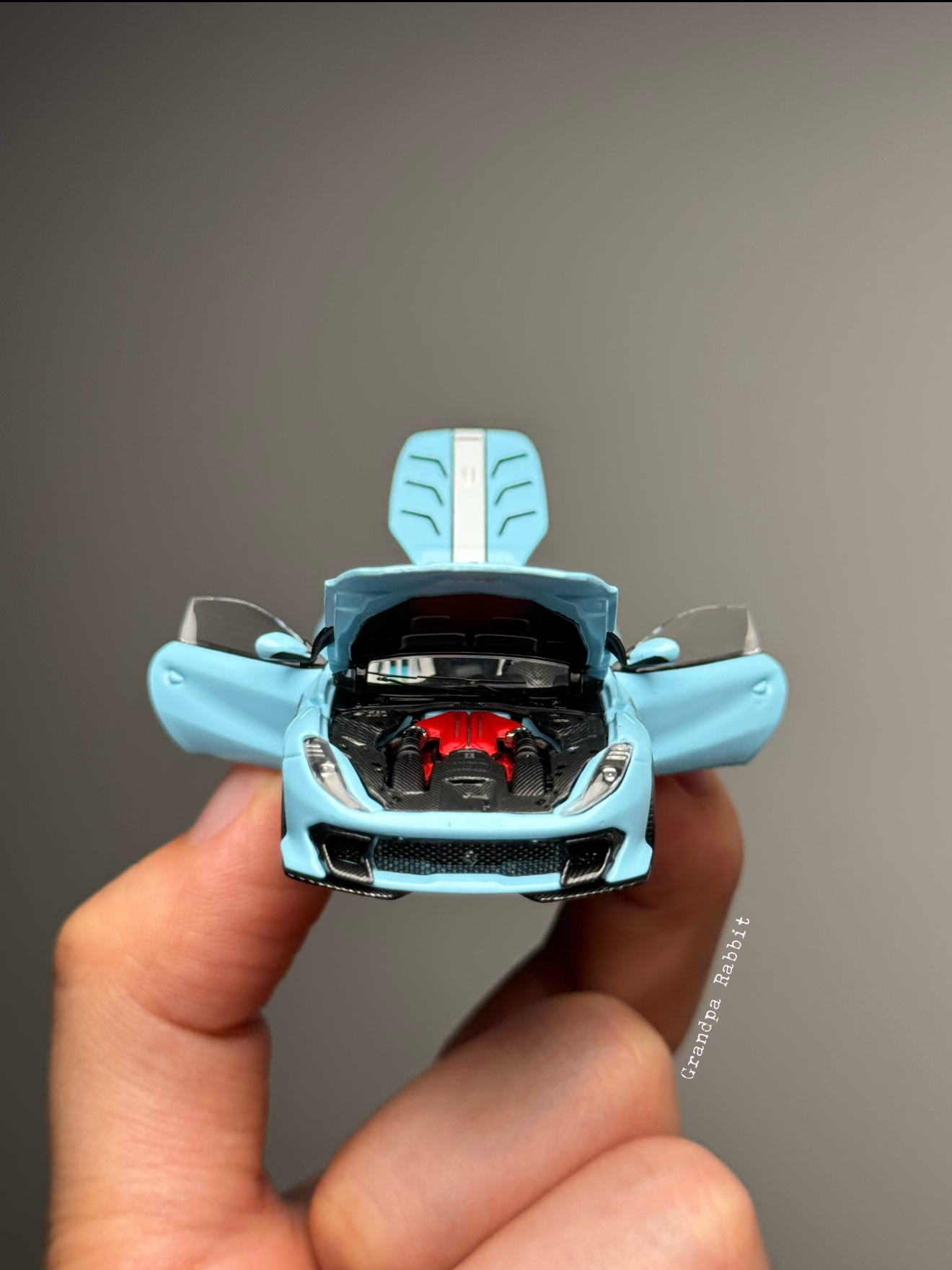 1:64 Ferrari 812 Competizione Full Opening Diecast Model Car | Collector Edition