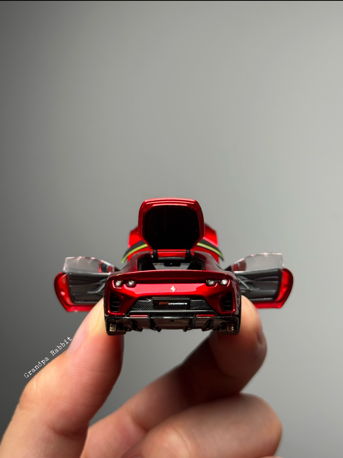 1:64 Ferrari 812 Competizione Full Opening Diecast Model Car | Collector Edition