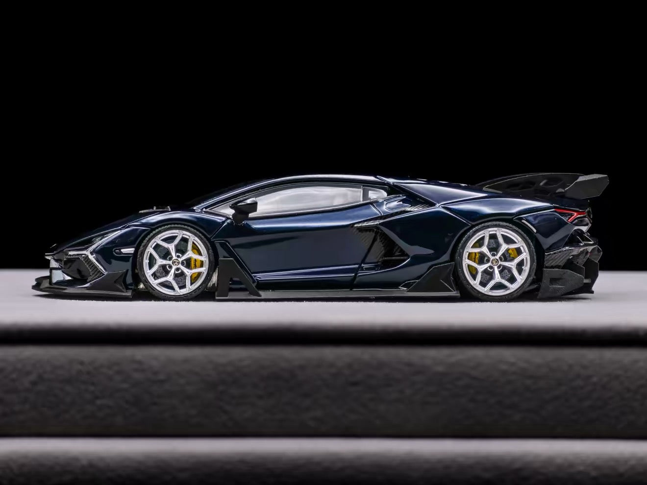 1:64 Lamborghini Revuelto Stance Wheels – Rubber Tire Custom Rim Set 10.2/10.9mm Diecast Model Cars