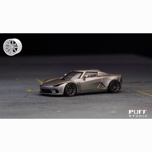Puff Studio 1:64 WedsSport SA10R 7.5mm Axle Wheels | Lightweight Racing Stance Diecast Custom Wheels