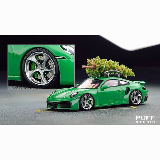 Puff Studio 1:64 HRE 522M 8.8mm Axle Wheels | Aggressive Stance Custom Diecast Wheel Set