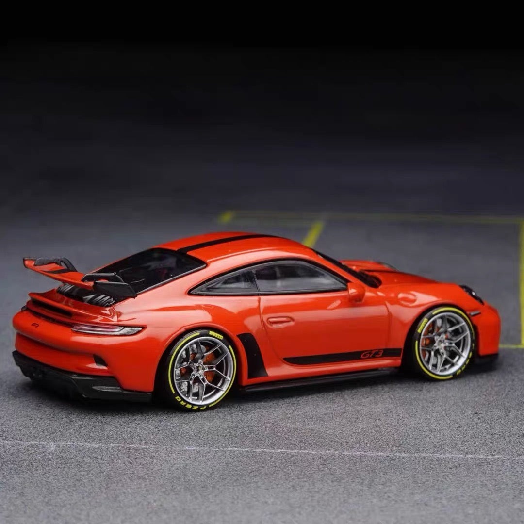 Puff Studio 1:64 Vossen EVO4 Wheels | Front 8.5mm Rear 8.8mm Axle OEM Style Aggressive Stance Diecast Custom Wheels