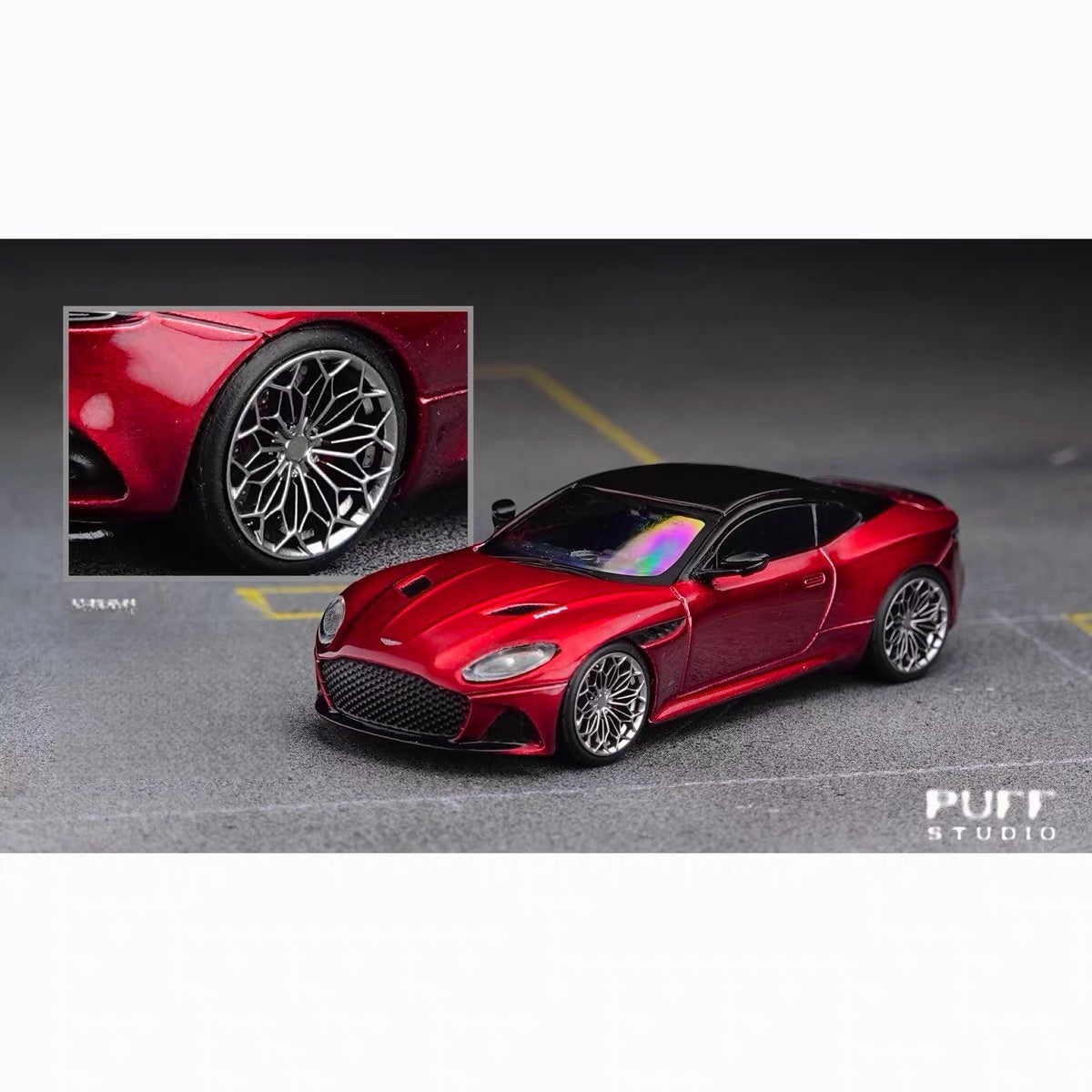 Puff Studio 1:64 OHMSS Edition DBS 9.2mm Axle Wheels | Resin Custom Stance Diecast Wheel Set