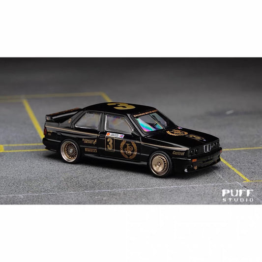 Puff Studio 1:64 Ronal Racing Turbo 7.5mm Axle Wheels | Racing Stance Lightweight Diecast Custom Wheel Set