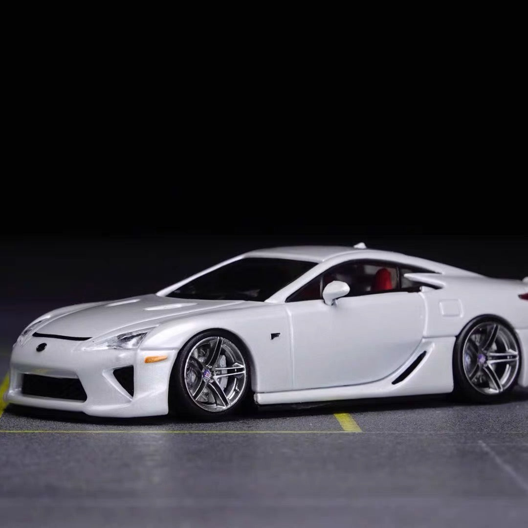 Puff Studio 1:64 HRE P207 Wheels | Front 8.5mm Rear 8.8mm Axle Aggressive Stance Diecast Custom Wheel Set