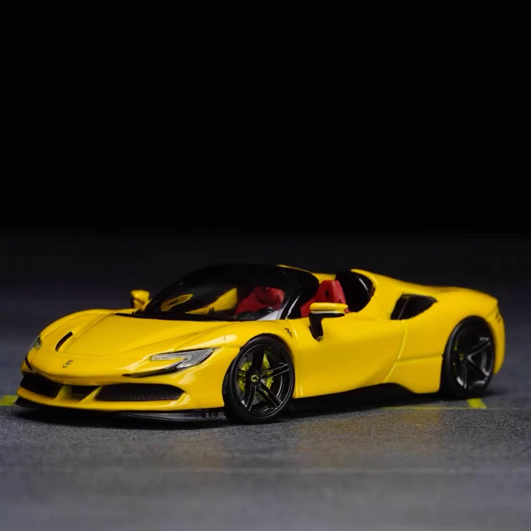 Puff Studio 1:64 HRE P207 Wheels | Front 8.5mm Rear 8.8mm Axle Aggressive Stance Diecast Custom Wheel Set