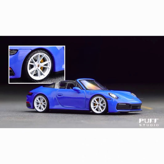 Puff Studio 1:64 Techart Formula VI 8.8mm Axle Wheels | Aggressive Stance Custom Diecast Wheel Set