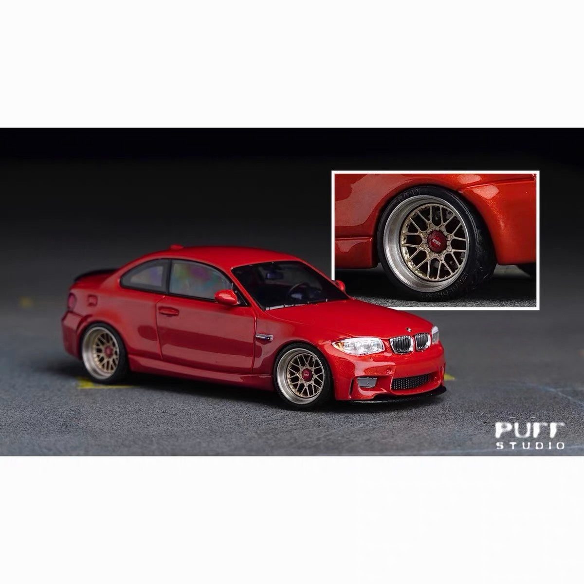 Puff Studio 1:64 BBS RS2 8.1mm Bearing Axle Wheel Set Custom Stance Diecast Upgrade Pre-Order (Ships in 30 Days)