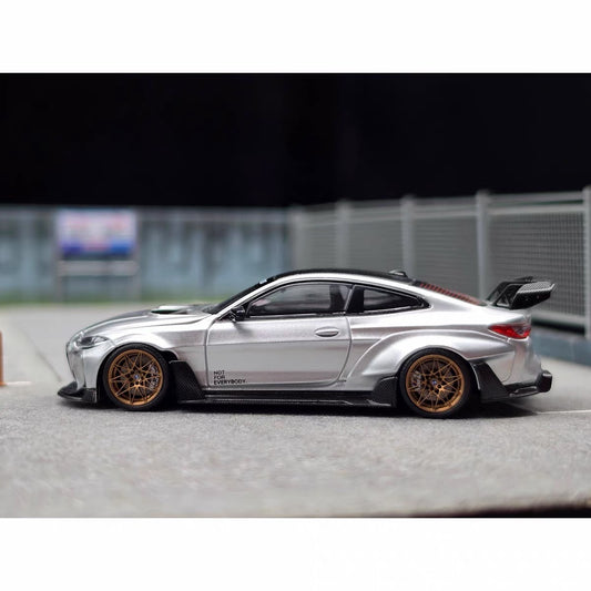 1:64 DD MODEL Rolling Wheels - 2017 M4 Stock Style Custom Rims with Bearings for Diecast Car