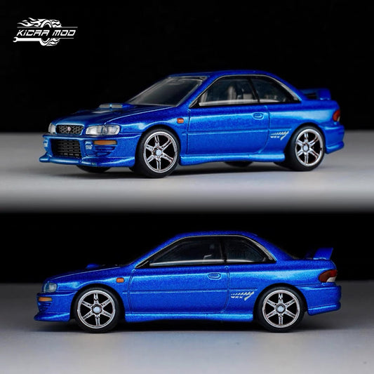 1:64 Silver Alloy Wheel Set 11mm – Fixed Rubber Tires Custom Wheels for Hot Wheels Diecast Models